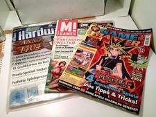 Konvolut: 3 diverse Zeitschriften Games / PC Games. div. Autoren: