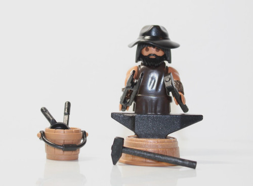 Playmobil hufschmied - 1, x
