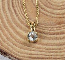 18k Gelb Vergoldet Grün