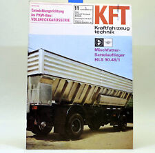 DDR KfT Kraftfahrzeugtechnik 11 1971 Mini-Bikes Six Days IFA-Sattelauflieger 22