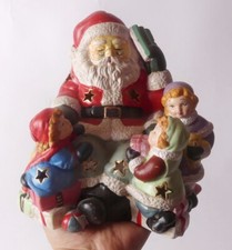 Teelichthalter Weihnachtsmann