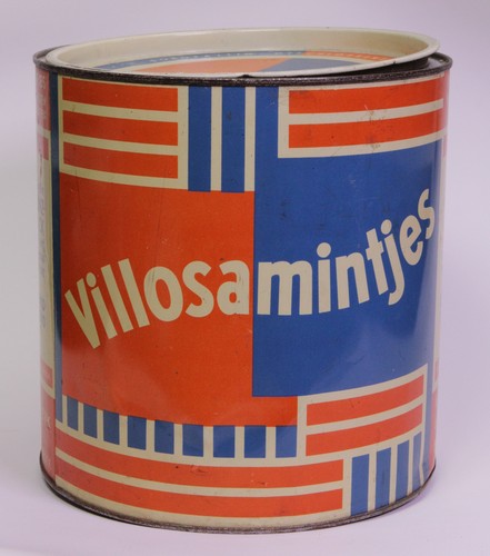 Alte villosamintjes blechdose - alte,