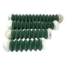 Gartenzaun Maschendrahtzaun Grün 0,8x25m Zaungeflecht Drahtzaun verzinkt Gitter