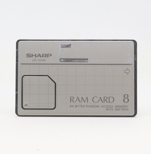 Sharp 201m ram card - sharp, 8k