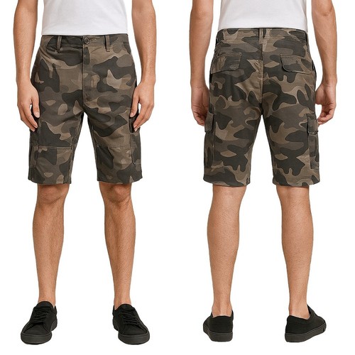 Herren woodland armee shorts - woodland,
