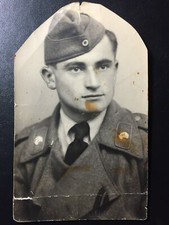 WH Msch. Soldat Sturmgeschützuniform mit Ostmedaille & Schiffchen