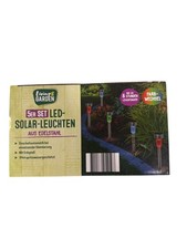 5er Set Solarleuchten Edelstahl Garten & Balkon Beleuchtung Living Garden