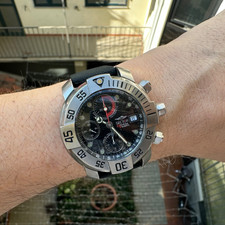 Uhr Herren Sector Golden Eagle No Limits Titan 42Mm Chrono 7750 1000M