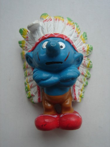 Schlumpf 0144 indianer - schlumpf,