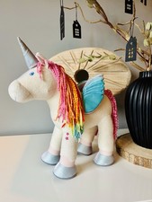 HABA Kuscheltier Einhorn Zauberfarben Plüschtier zur Puppe
