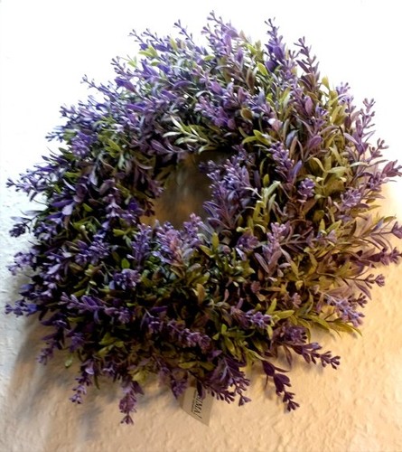 Kranz kunststoff lavendel - kranz, 21