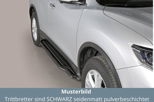 Trittbretter schwarz für - trittbretter,