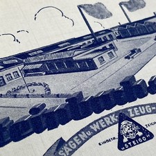 Brief v. 1941 "Steinbuch & Goller, Sägen- & Werkzeug-Fabrik", Remscheid-Hasten