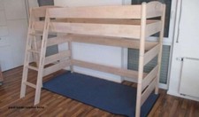 Paidi Kinderzimmer - Paidi Fleximo, Hochbett, Kinderbett, Massiv, Kleiderschrank