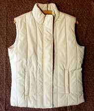 Equi Theme Damen-Reitweste gestreift gesteppt Beige Größe  14 / 164 günstig!