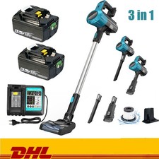 Für Makita 18v Akku Handstaubsauger Staubsauger beutellos 3in1 Akkusauger 5.5Ah