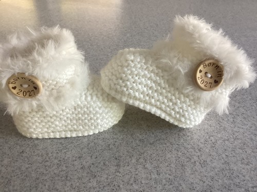 Handgefertigte gestrickte