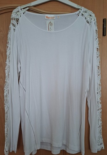 Langarm shirt weiß - langarm-shirt, in
