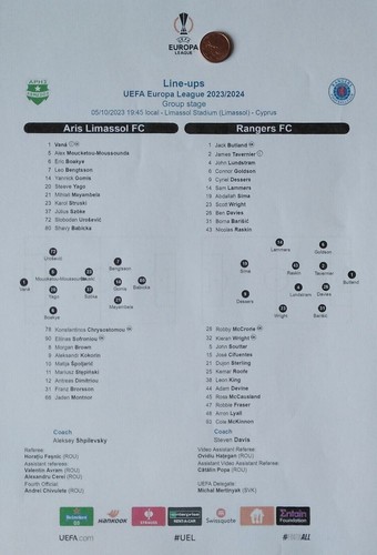 Line ups uefa europa league - uefa,