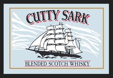 Cutty Sark Segelschiff Spiegel