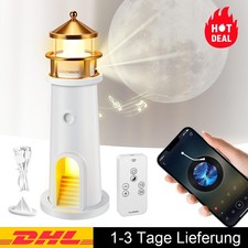 Leuchtturm Deko mit Licht