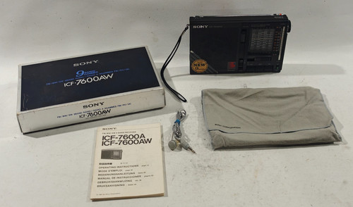 Sony icf 7600aw - icf-7600aw, vintage