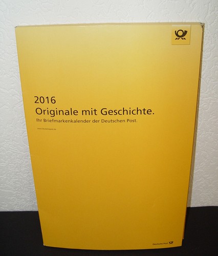 Briefmarkenkalender 2016