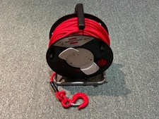 Neu 10 mm Polypropylen Seil Leine Kunststoffseil Lasthaken Karabiner 50 m 1,5 to