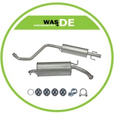 Auspuffanlage Auspuff ab Kat Toyota Yaris 1.3 16V inkl. Montagesatz