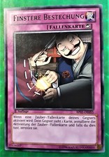 Yu-Gi-Oh BP01, Finstere Bestechung "near mint", Black-Rare, 1. Auflage