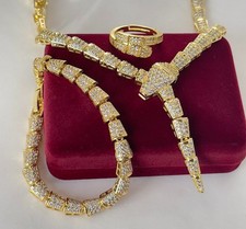 Schlange Schmuckset Collier