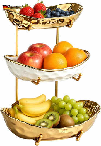 Stufiger obst etagere - 3-stufiger,