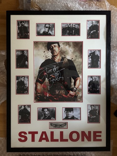 Sylvester stallone signed - stallone,