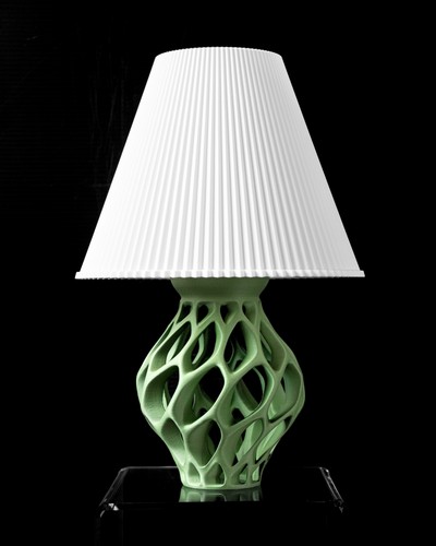 Tischlampe organisch druck - tischlampe, 3d-druck