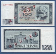 DDR 100 Mark 1964 SAMPLE