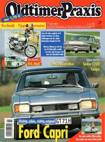 Oldtimer praxis 2003 capri - -,