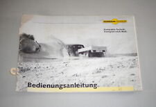 Betriebsanleitung / Handbuch Humbaur Anhänger Stand 05/1997