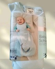 Baby Schlafsack niedliches Mond Motiv 90 cm Neu