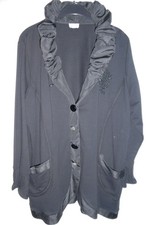 Festliche Sweatjacke Gr. 48/50