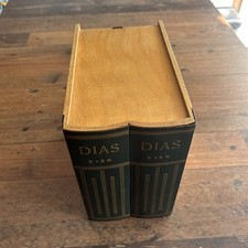 Diakasten leere dekorative Holzbox für Dias Aufbewahrung für Sammler