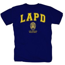 LAPD Police Polizei Los Angeles Swat USA America T-Shirt S-5XL navy
