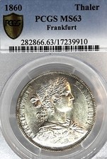 Deutsche States Frankfurt 1860