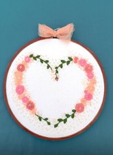 Handgefertigte Stickerei Kunst