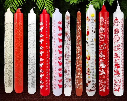 Adventskalender kerze 24tage - adventskalender-kerze,