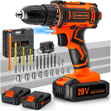 Akkuschrauber 20V 2 Akkus 2Ah