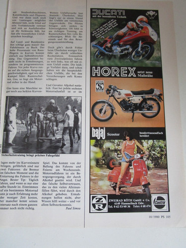 Horex mofa mit sachs - sachs,