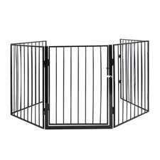 Kaminschutzgitter Treppenschutz Raumteiler Absperrung klappbar 300x70 cm B-Ware 