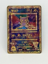 Pokémon Karte Ancient Mew 2000 Metall Karte Sammler Kind WOTC Karte Film Promo