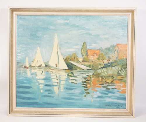 Vintage öl gemälde studie - vintage,