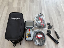 Megger DLR02 Ohmmeter Profi Elektriker Werkzeug Mit Tasche und Zubehör 